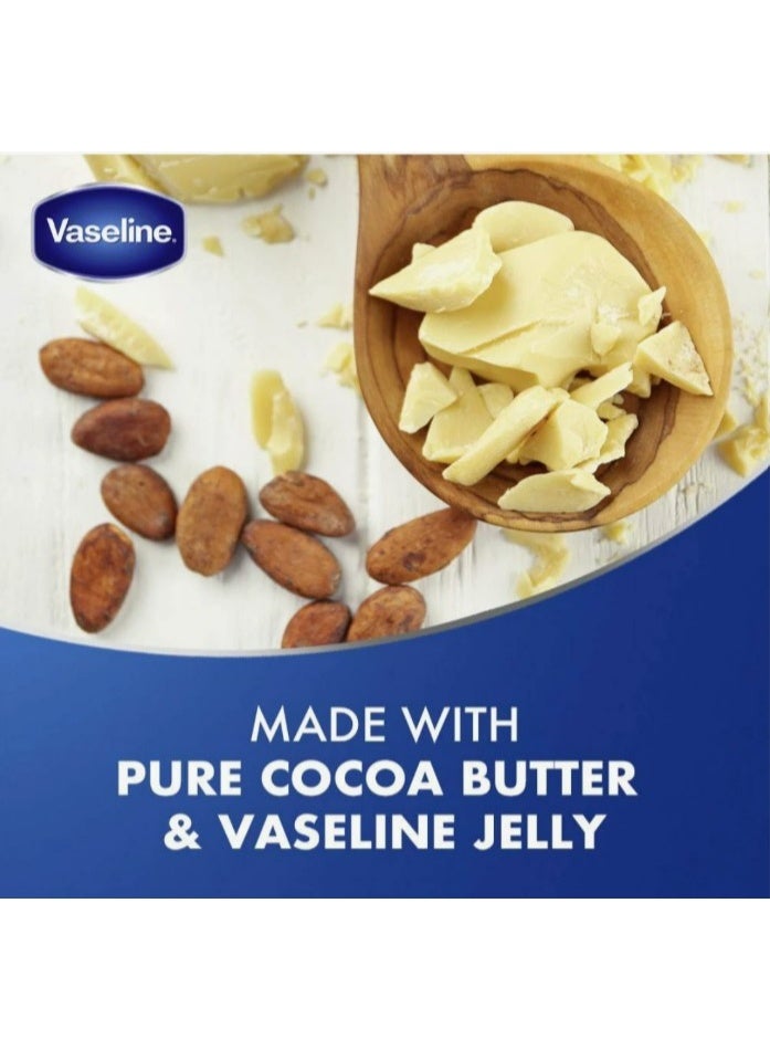 فازلين لوشن مرطب للجسم بإشراقة الكاكاو مع زبدة الكاكاو، ترطيب عميق للبشرة الجافة والباهتة، مرطب يومي مغذٍ للجسم، 400 مل - Image 4